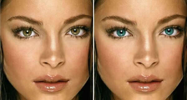 Изменение цвета глаз в Adobe Photoshop