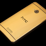 Вышла новая модель телефона HTC One в золоте