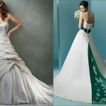 Свадебное платье: белое или цветное?