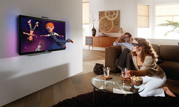 Современные телевизоры с 3D