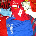 Спортивная одежда и футбольная атрибутика