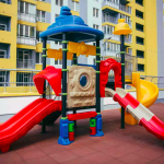 Обустройство детских площадок современного образца