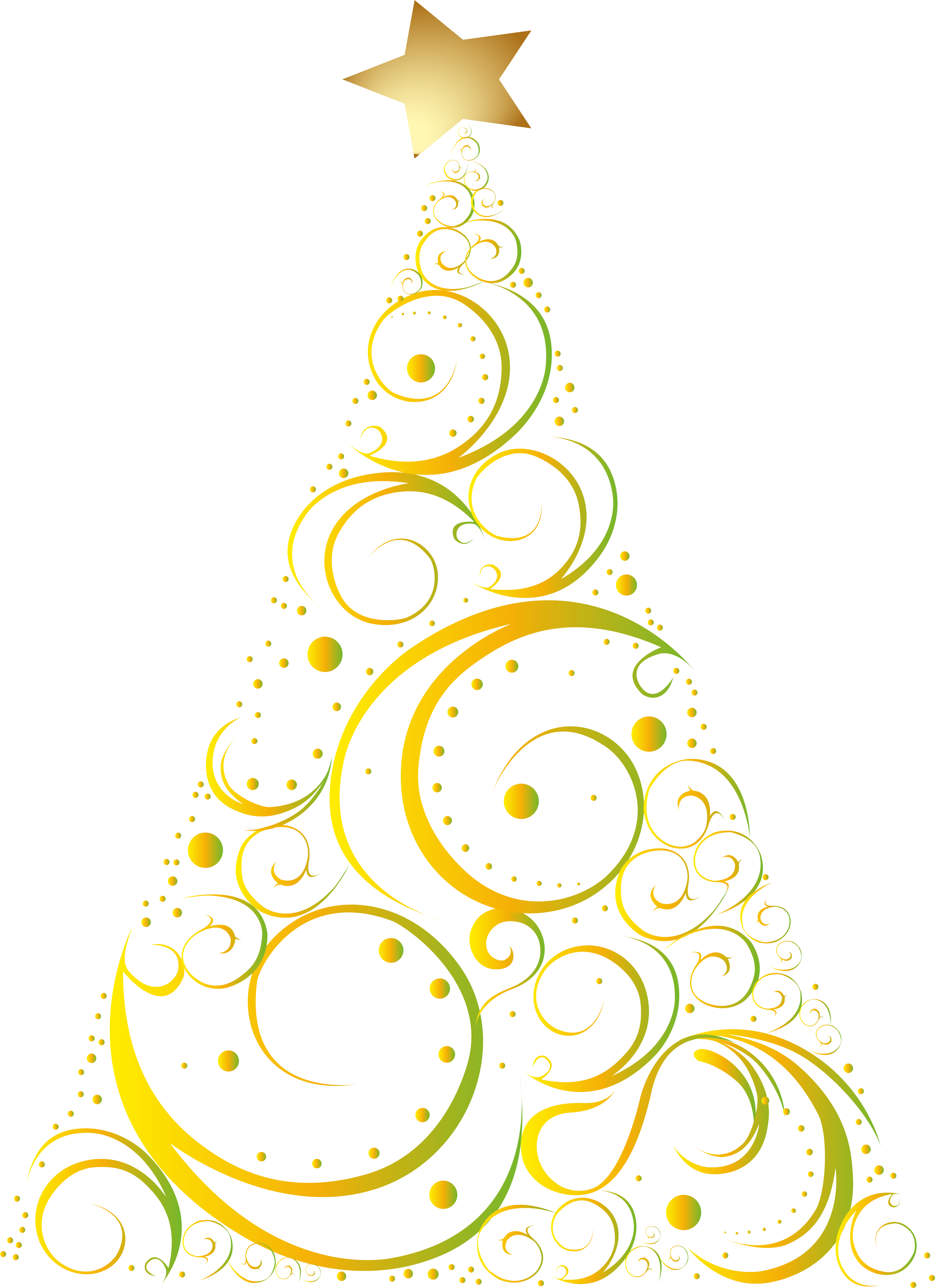 Золотая елка на прозрачном фоне. Новогодний орнамент. Орнамент новогодний ёлка. Новогодние элементы для открыток. Елка из узоров.